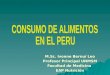 Consumo de Alimentos PERU