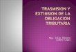 Trasmision y Extinsion de La Obligacion Tributaria.ppt 12