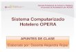 Opera - sistema Hotelero