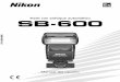 Manual Flash Nikon Speedlight SB-600