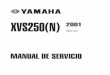 SERVICIO XVS250_2001 ESPAÑOL