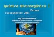 Bioinorganica i 2011