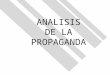 Analisis de La Propaganda (Guia)