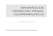 27708174 Apuntes Derecho Penal Guatemalteco