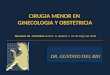 Cirugia Menor en Ginecologia y Obstetricia-ypinedall