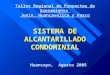 14. 0 ALCANTARILLADO CONDOMINIAL