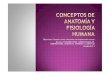 Conceptos de Anatomia y Fisiologia Humana