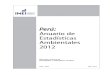 Anuario de Estadisticas Ambientales 2012
