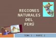 Tema 3 Part 2 - Regiones Naturales Peru