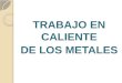 Presentacion Procesos Trabajo en Caliente Del Metal Rev. 2012
