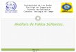 Analisis de Fallas Sellantes. Presentacion Final1
