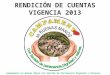 Informe de Gestión de la Alcaldía Municipal de Campamento Antioquia, vigencia 2013