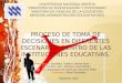 TOMA DE DECISIONES INSTITUCIONES EDUCATIVAS (MAE 2011)