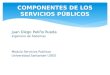 Componentes de los servicios publicos