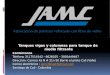 JAMC FIBRA Tanque  columnas y vigas para medio filtrante