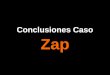 Conclusiones Caso Zap