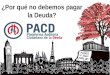 Presentación del libro "Por qué no debemos pagar la deuda" en Valencia