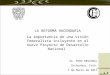 08-03-11 Importancia de una vision federalista incluyente - Lic. Cristian Rodallegas