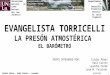 EXPERIMENTO DE TORRICELLI - FÍSICA I