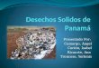 Desechos sólidos de Panamá