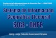 Sistema de Información Geográfico Electoral (SIGE-ONPE), Jorge Roberto Garamendi Campos - Oficina Nacional de Procesos Electorales, Perú