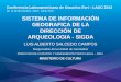 Sistema de Información Geográfica de la Dirección de Arqueología - SIGDA, Luis Alberto Salcedo Campos - Ministerio de Cultura, Perú