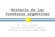 Historia de las fronteras argentinas