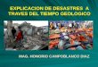 Explicación de desastres a través del tiempo geológico