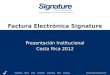Signature institucional costa rica (web page) set 2012
