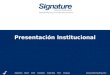 Signature Institucional Set 2012