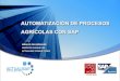 Actualisap: Automatizacion Procesos Agricolas