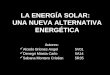 La Energía Solar