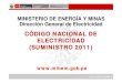 2 nuevo codigo nacional de electricidad  suministro 2011