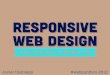 Responsive Web Design: reinventando el diseño web