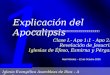 Clase 1  apocalipsis 22 oct 2006