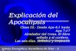 Clase 3  apocalipsis 5 noviembre 2006