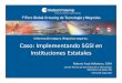 Caso: Implementando CGSI en Instituciones Estatales, por Roberto Puyó
