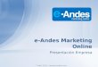 E andes marketing online