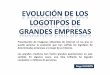 009 EVOLUCIÓN DE LOS LOGOTIPOS DE GRANDES EMPRESAS