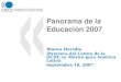 Panorama De La Educacion 2007