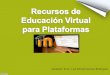 Recursos de educación virtual