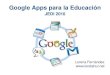 Google Apps para la Educación