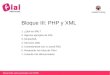 PHP Avanzado: PHP, XML y Servicios Web