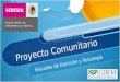 Presentación proyecto comunitario udem 2012