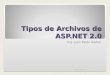 Tipos De Archivo En Asp.Net