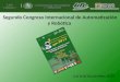 Presentación información general del "Segundo Congreso Internacional de Automatización y Robótica" CIRA 2013