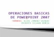 Operaciones basicas de powerpoint 2007