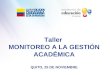 Monserrat Creamer- taller de monitoreo y gestion academica- 25 Nov