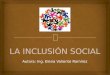 La inclusión social