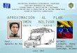 Producto Cognitivo Plan Simón Bolívar 2013-2019